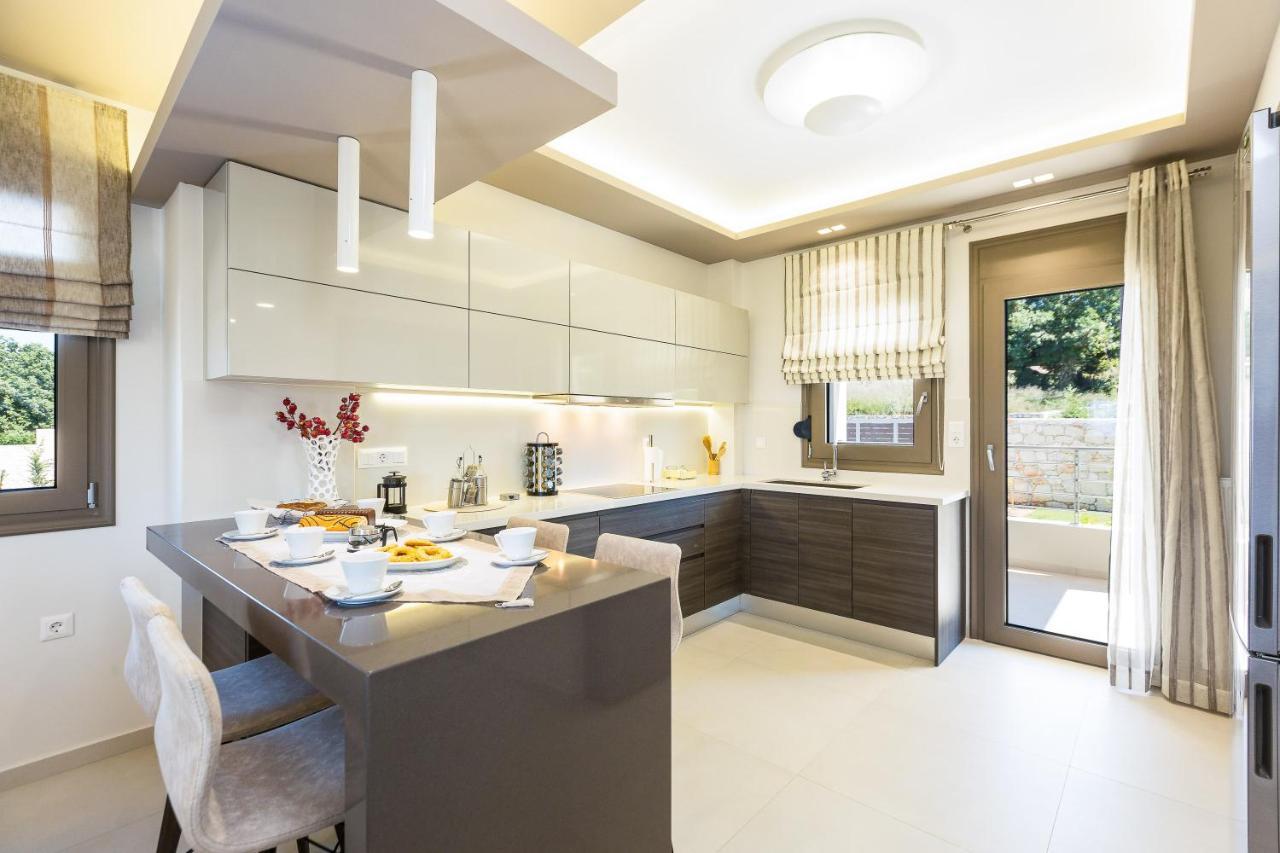 Luxury Cretan Villas With Private Pools Gállos Exteriör bild