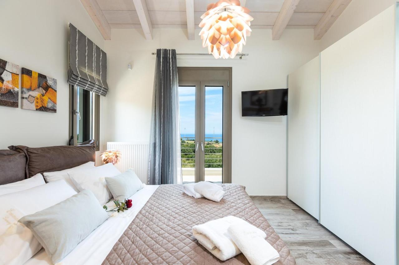 Luxury Cretan Villas With Private Pools Gállos Exteriör bild