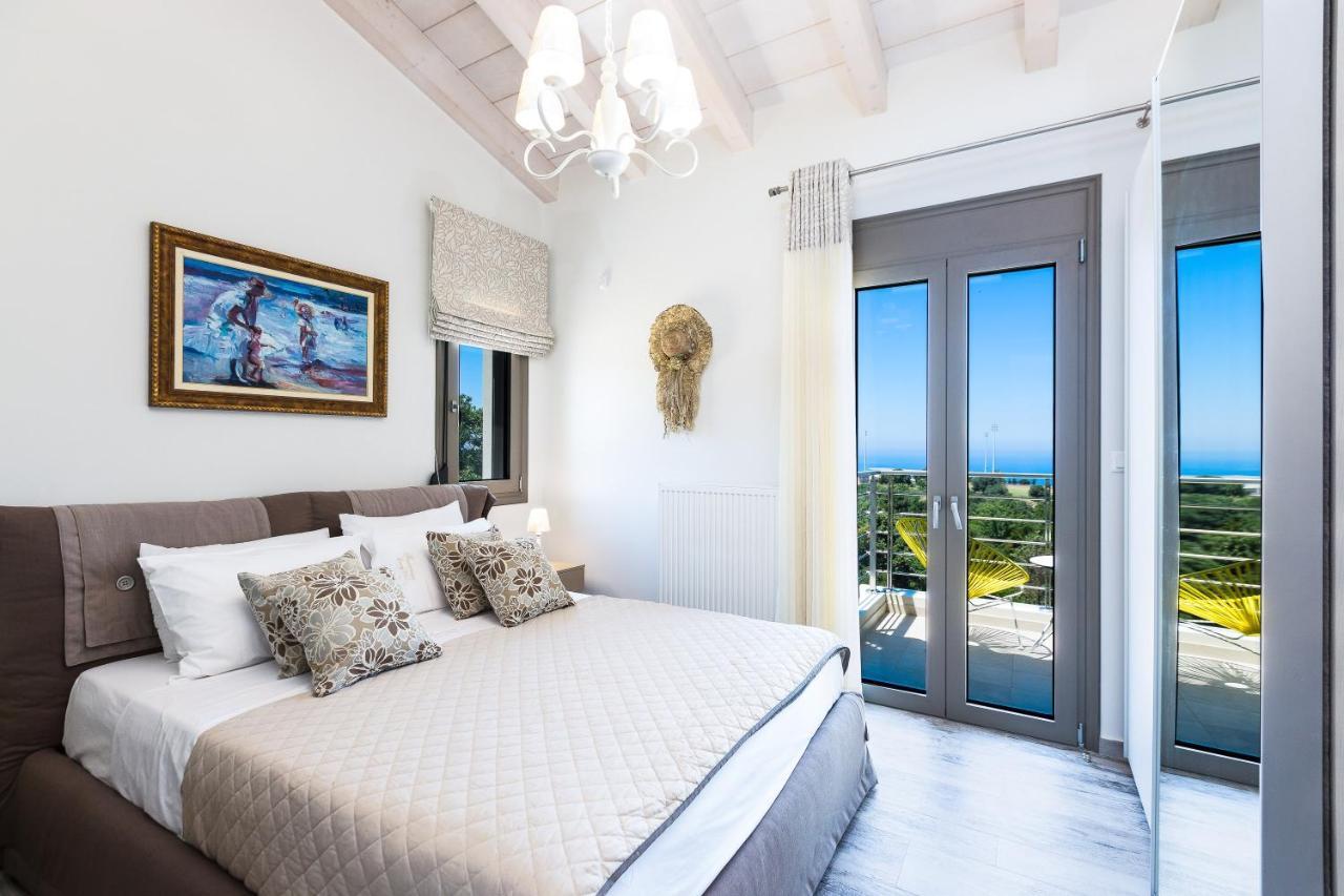 Luxury Cretan Villas With Private Pools Gállos Exteriör bild