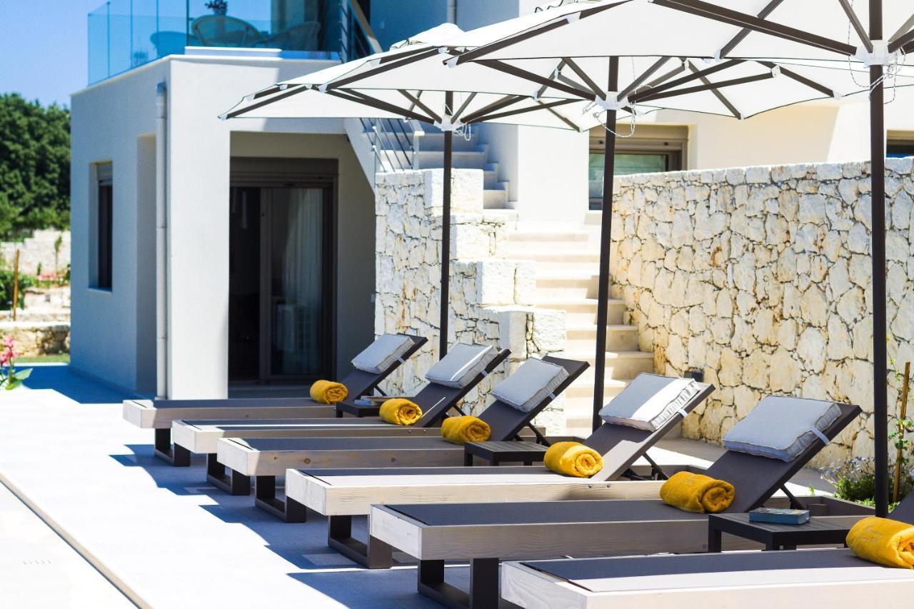 Luxury Cretan Villas With Private Pools Gállos Exteriör bild