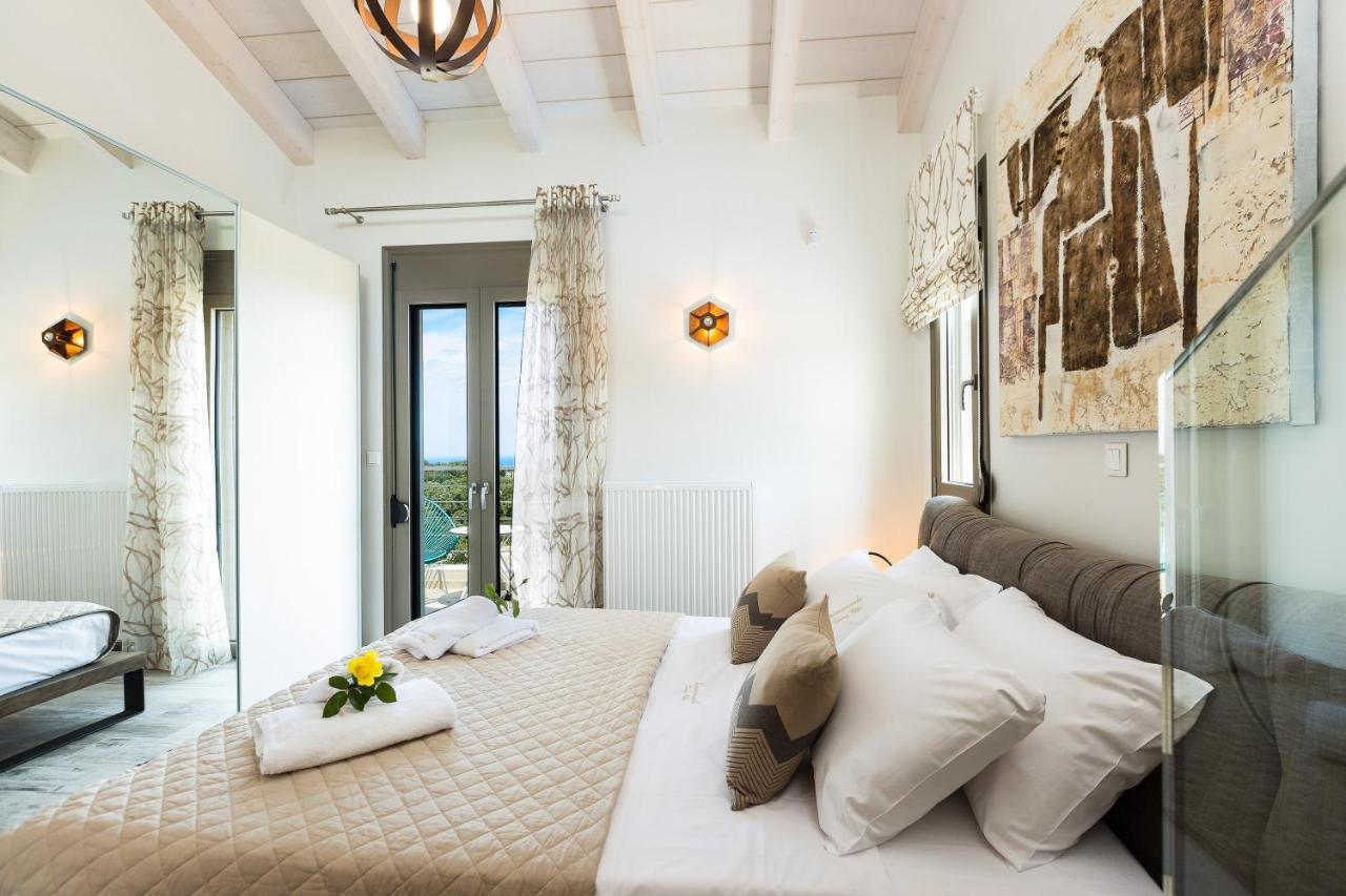 Luxury Cretan Villas With Private Pools Gállos Exteriör bild