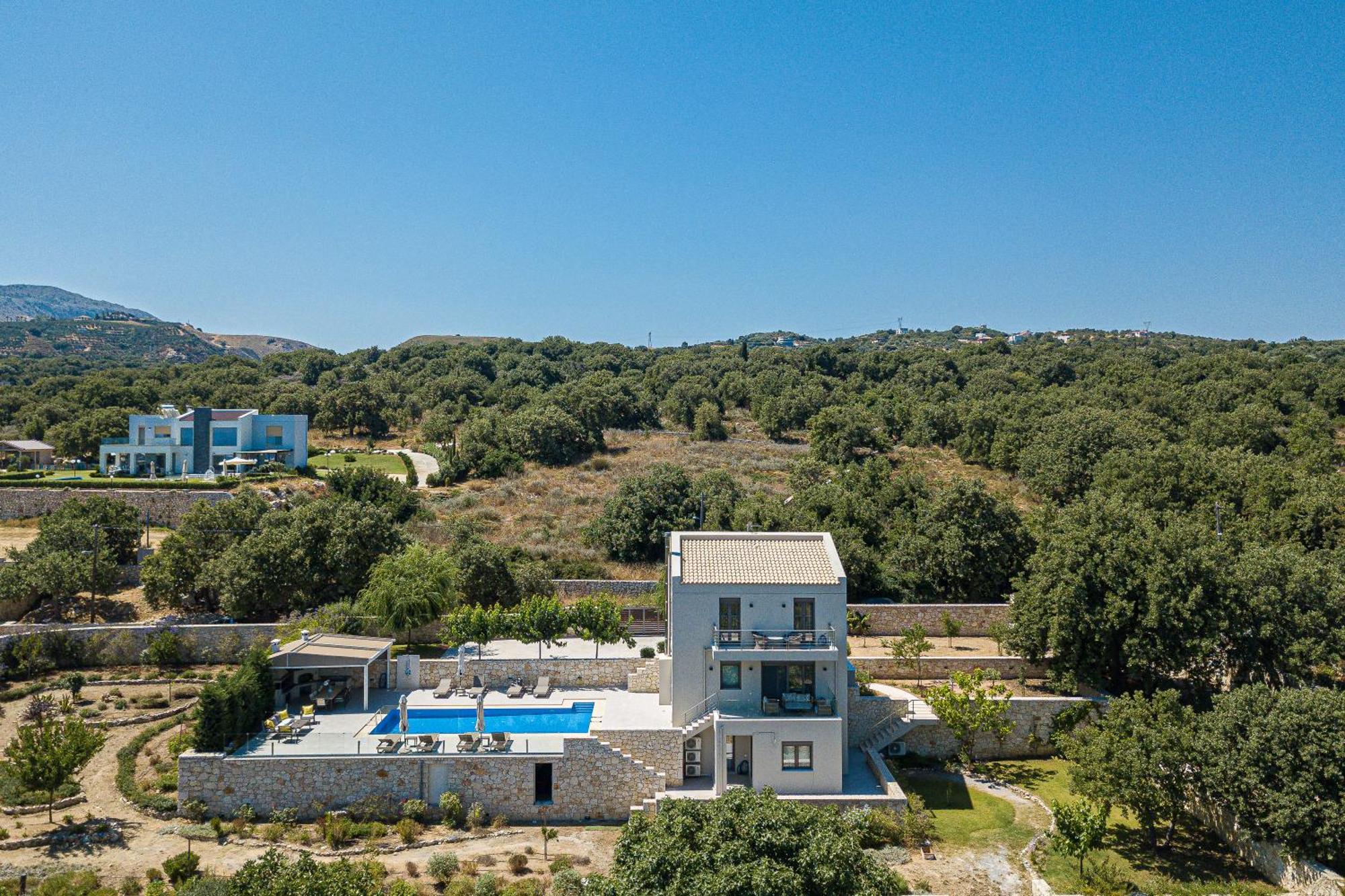 Luxury Cretan Villas With Private Pools Gállos Exteriör bild